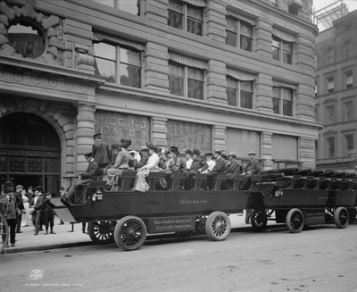 ニューヨークを見る、1904 作： Detroit Publishing Co.